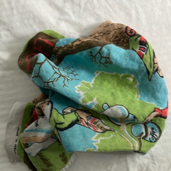 Vintage 100% Irish Linen dish towel with Irish Coffee Recipe - Picture 10 of 10